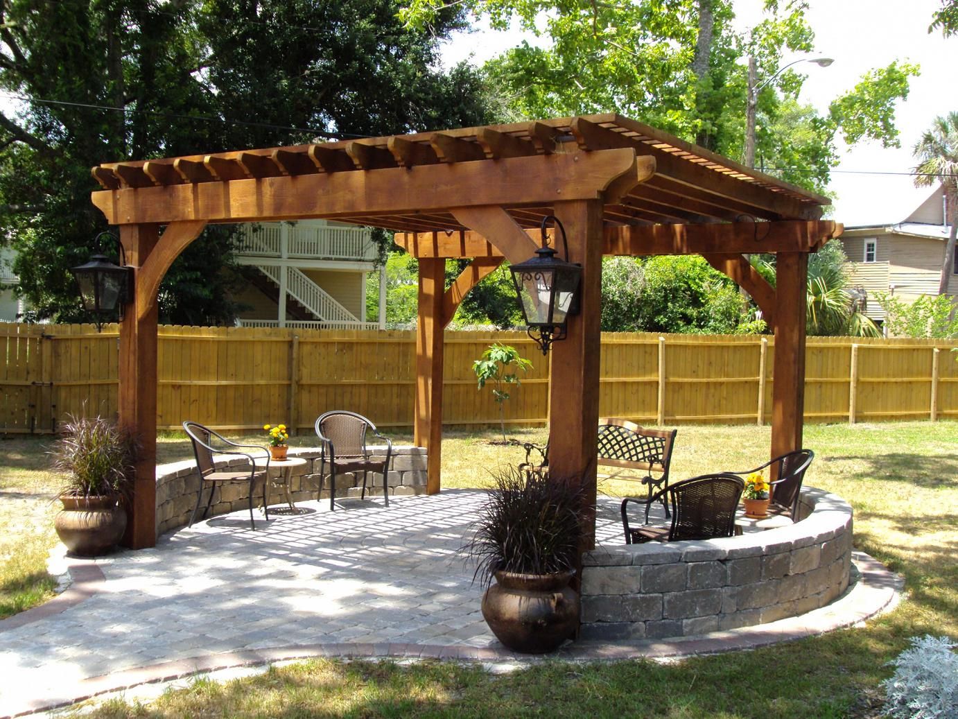 Outdoor Pergolas-Woodlands TX Landscape Designs & Outdoor Living Areas-We offer Landscape Design, Outdoor Patios & Pergolas, Outdoor Living Spaces, Stonescapes, Residential & Commercial Landscaping, Irrigation Installation & Repairs, Drainage Systems, Landscape Lighting, Outdoor Living Spaces, Tree Service, Lawn Service, and more.